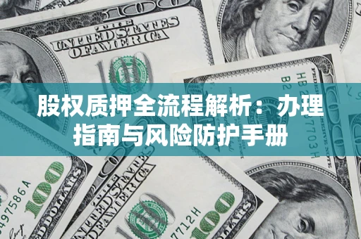 武汉股权质押全流程解析：办理指南与风险防护手册