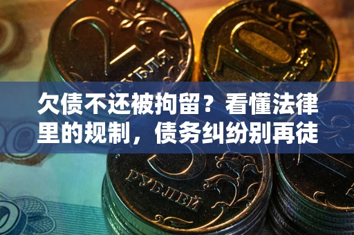 武汉欠债不还被拘留？看懂法律里的规制，债务纠纷别再徒劳奔波