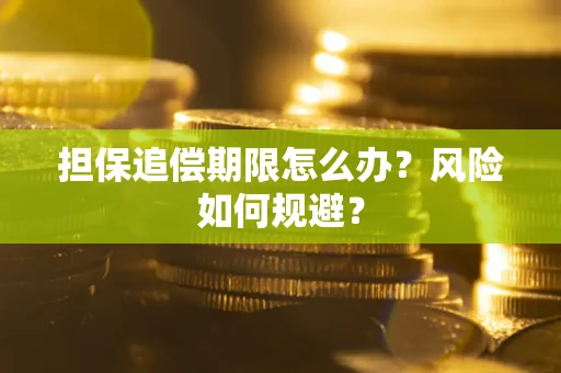 武汉担保追偿期限怎么办？风险如何规避？