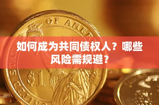 武汉如何成为共同债权人？哪些风险需规避？